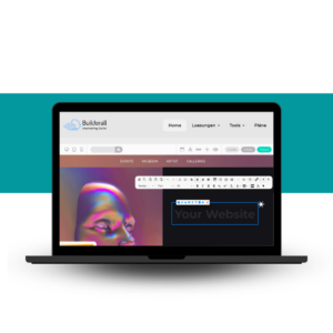 Hier findest Du eine Tool-Empfehlung von Alina Opherden, Expertin für Virtuelle Assistenz: BUILDERALL.